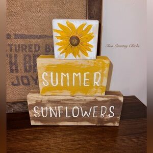 Summer Sunflowers Blocks Set/3